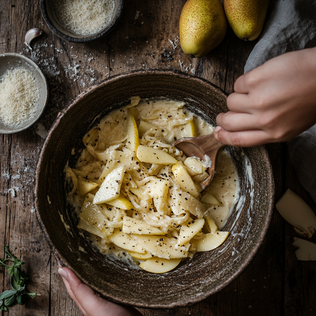 Dairy-Free Pear Kugel Recipe