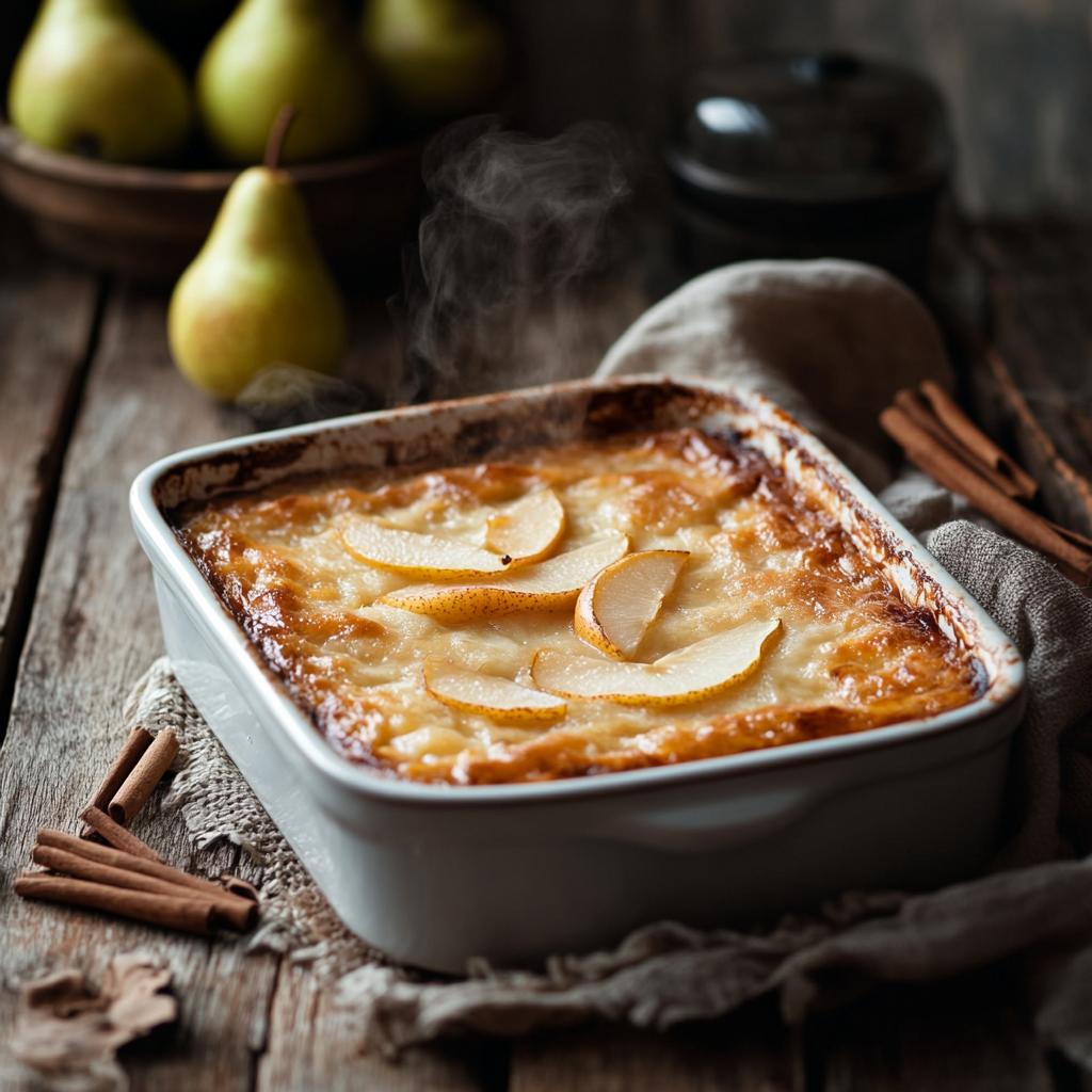 Dairy-Free Pear Kugel Recipe