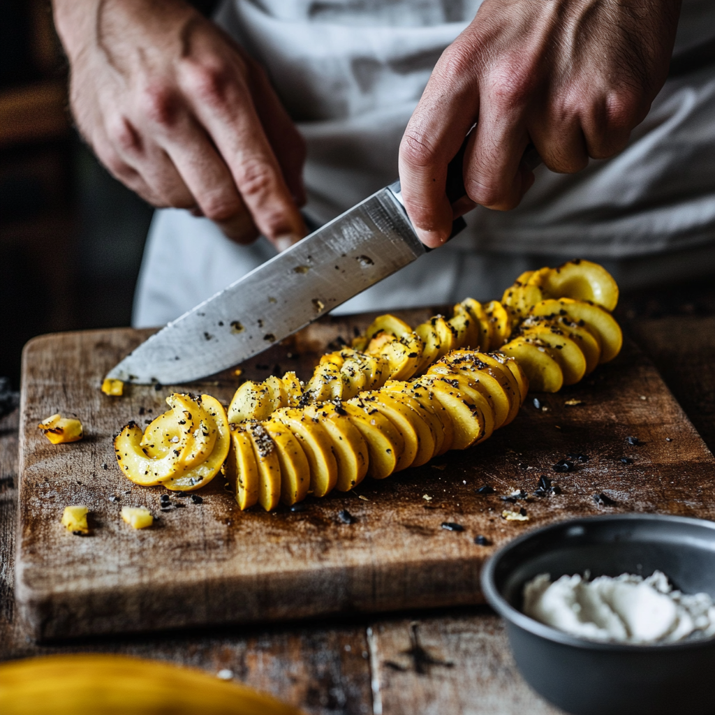 Maple Glazed Air Fryer Squash Recipe