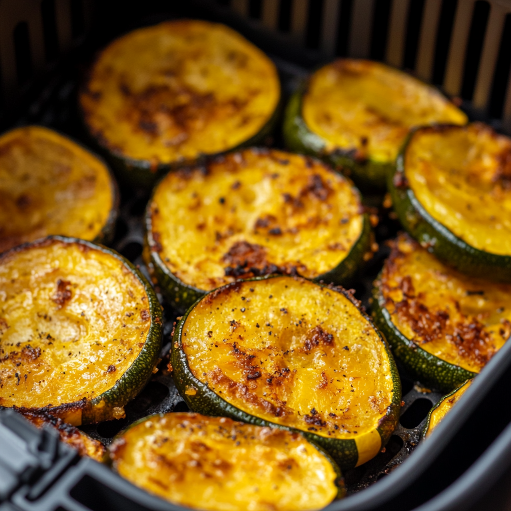 Maple Glazed Air Fryer Squash Recipe