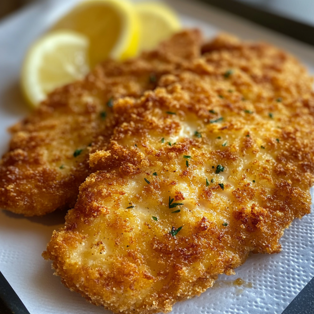 NBC Chicago Himmel Chicken Schnitzel Recipe