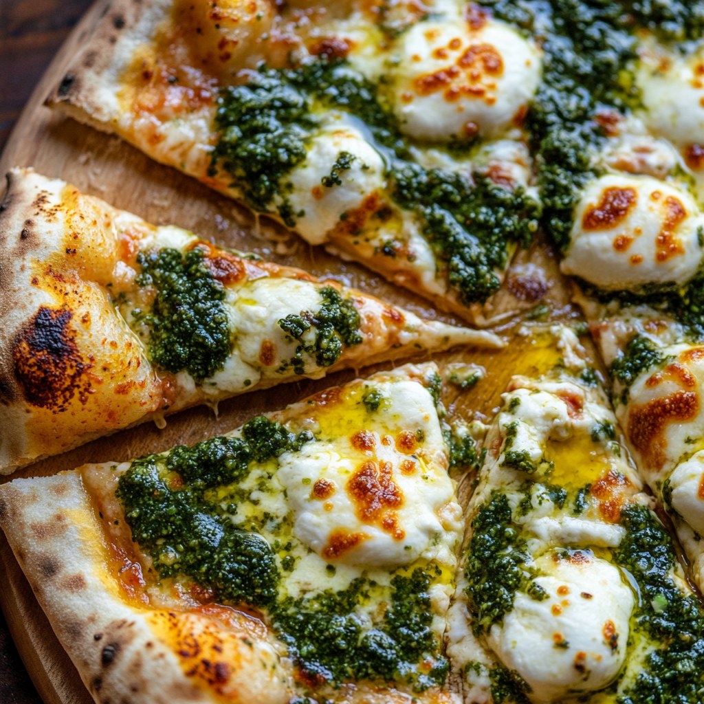 Pizza Dough Recipe Using 00 Flour Whole Tomatoes and Chimichurri