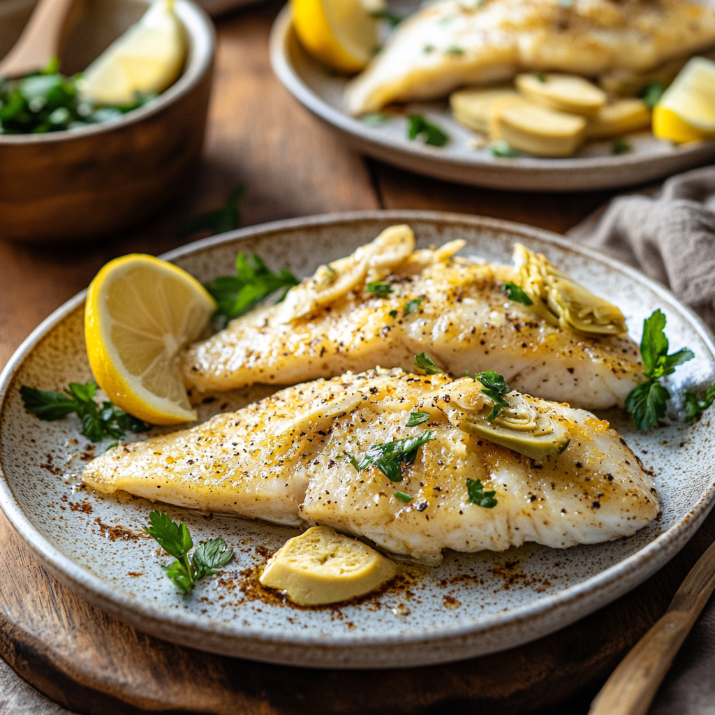 artichoke and parmesan tilapia recipe