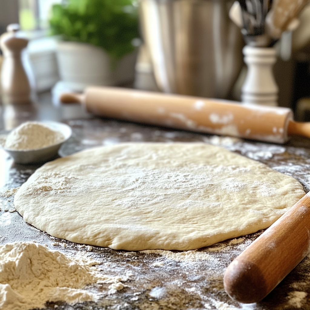 blackberry basil and ricotta pizza