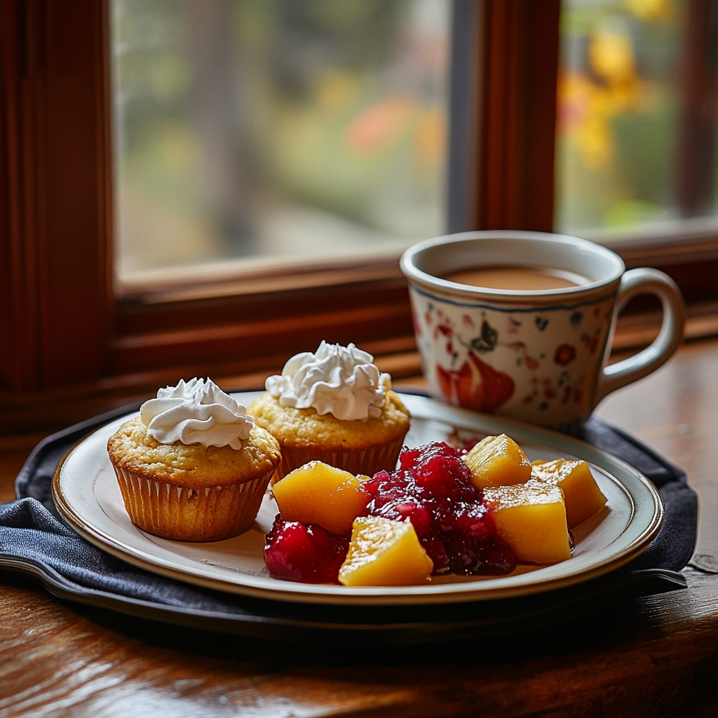 butter rum muffin recipe