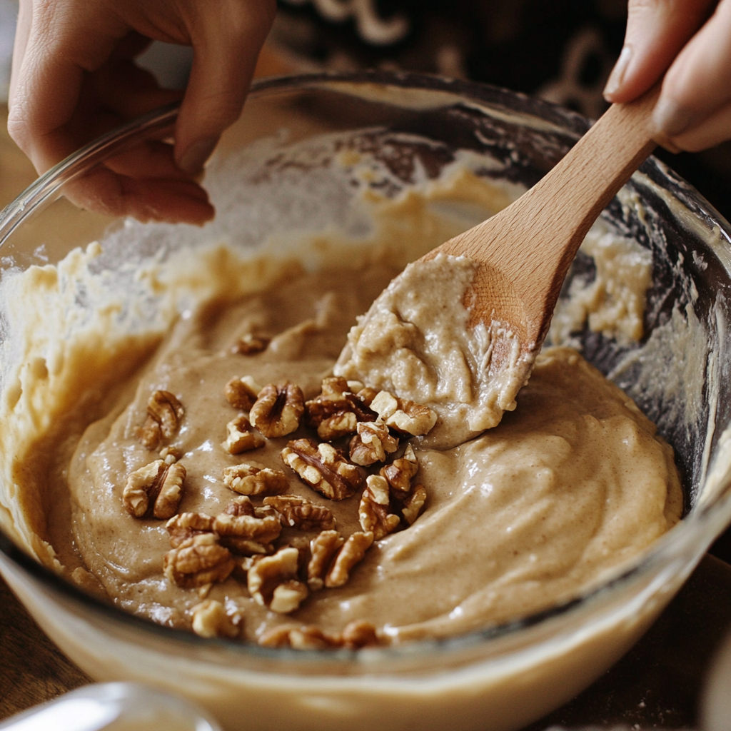 coffee ginger walnut slice recipe