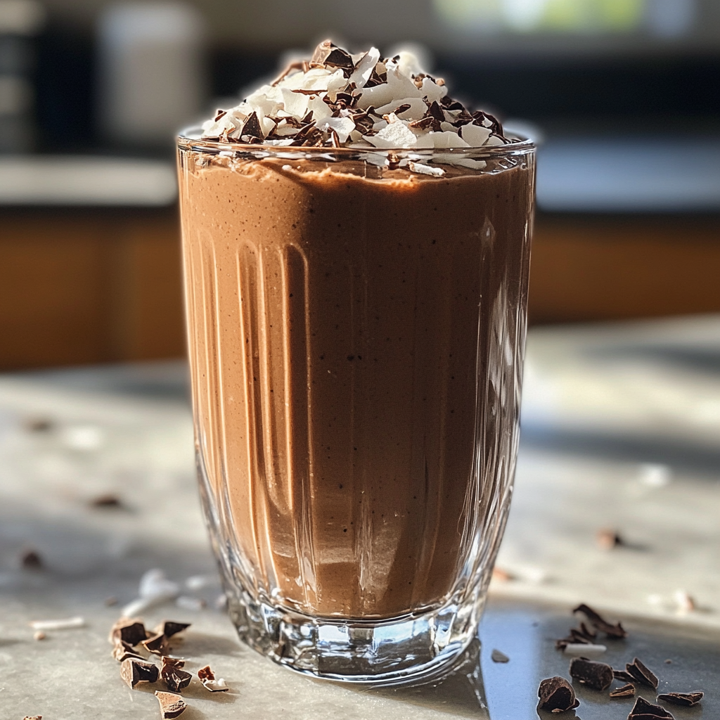 easy german chocolate smoothie recipe