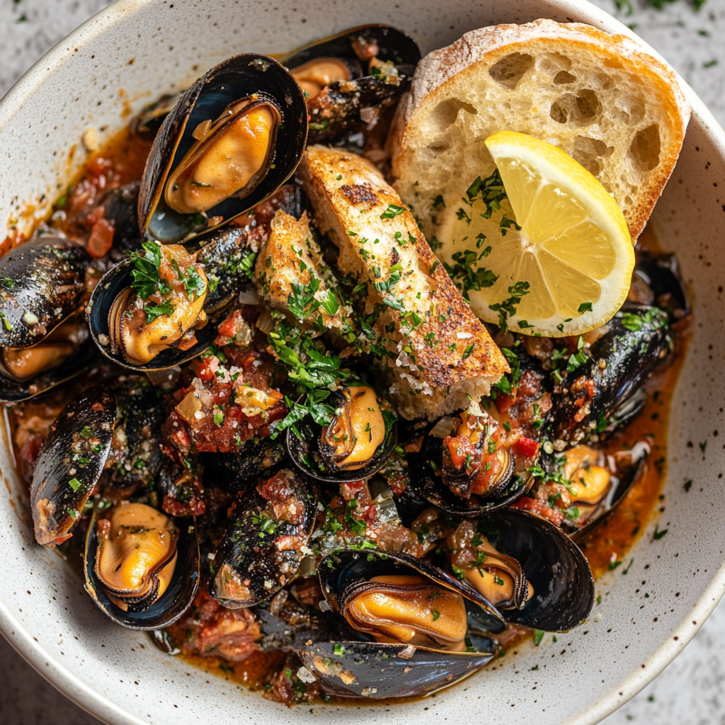 frozen mussels recipe