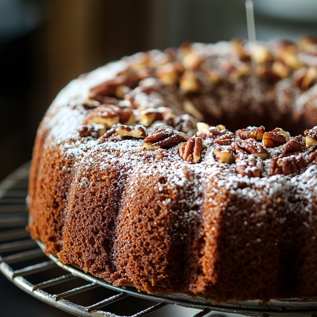 german chocolate pecan pound cake recipe