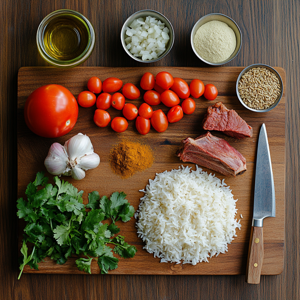 lamb and rice recipe