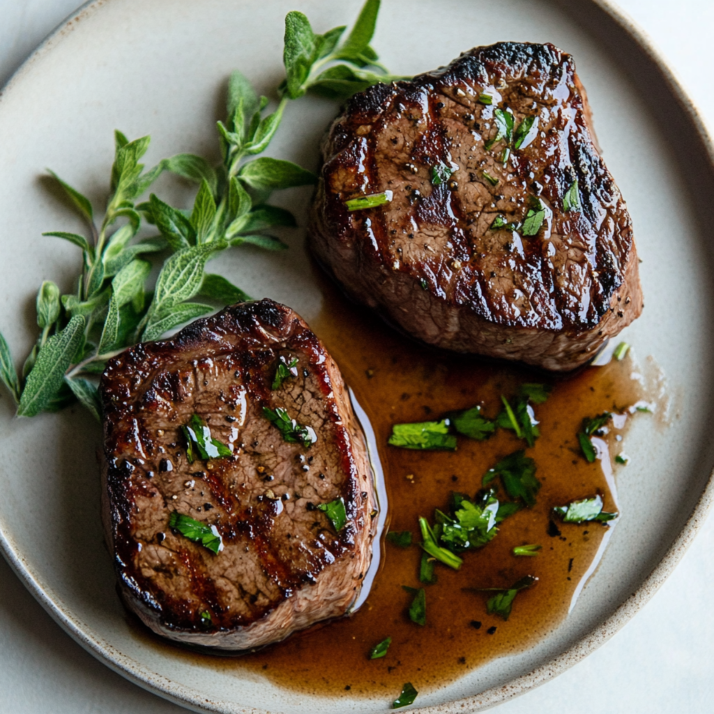 pan seared tenderloin recipe paired with pineapple mango salsa