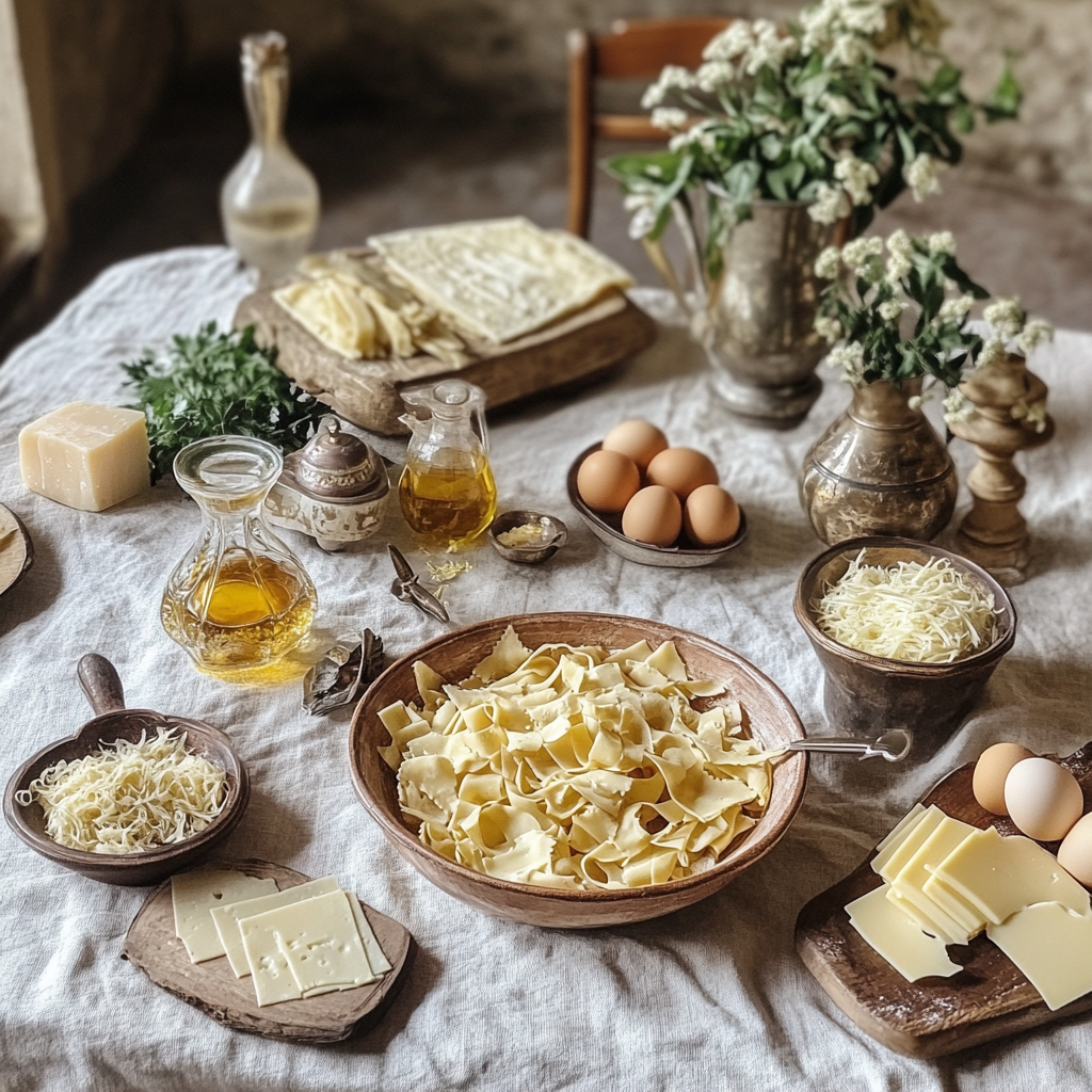 pasta recipes from history