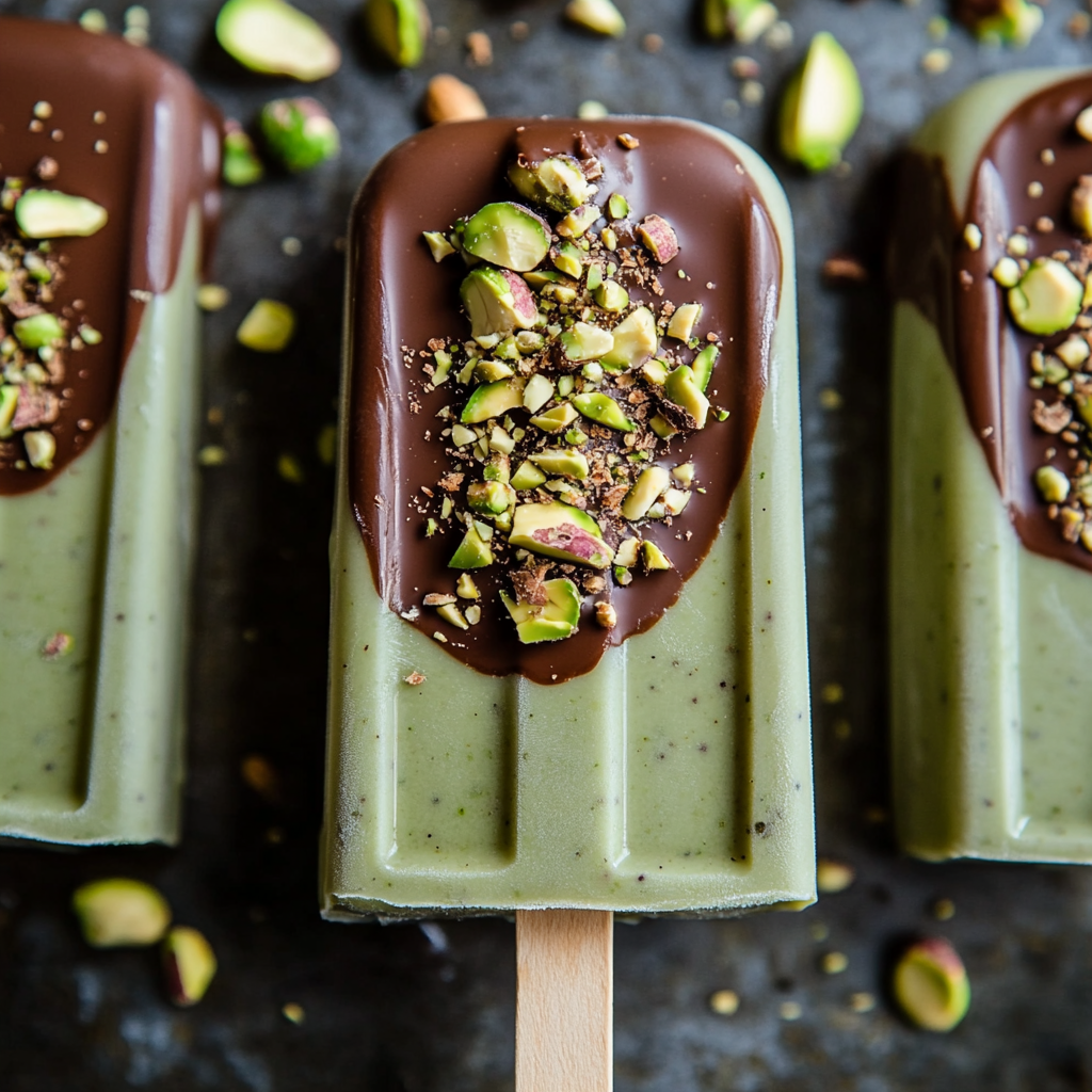 pistachio joe pudding popsicle recipes