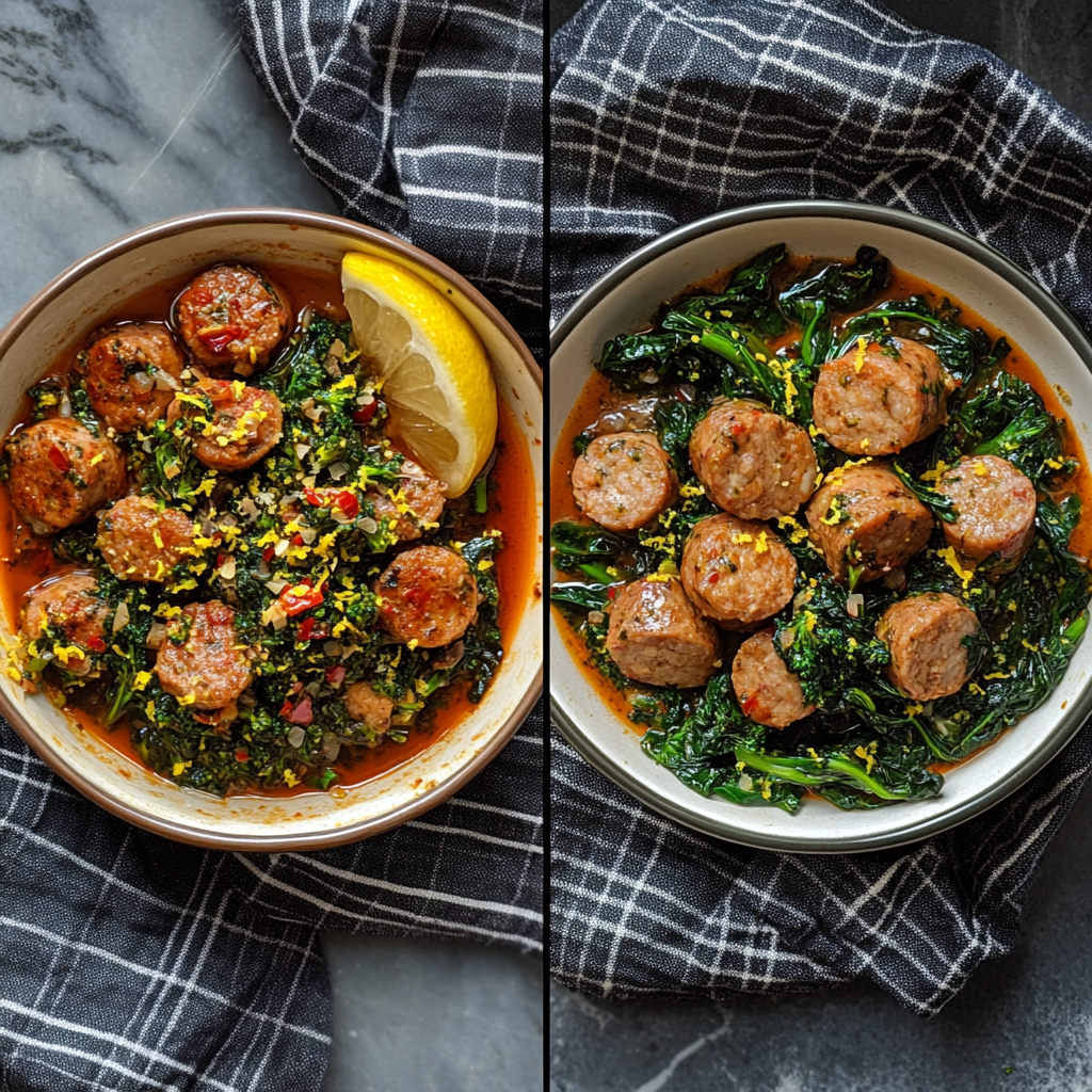 rapini sausage recipe