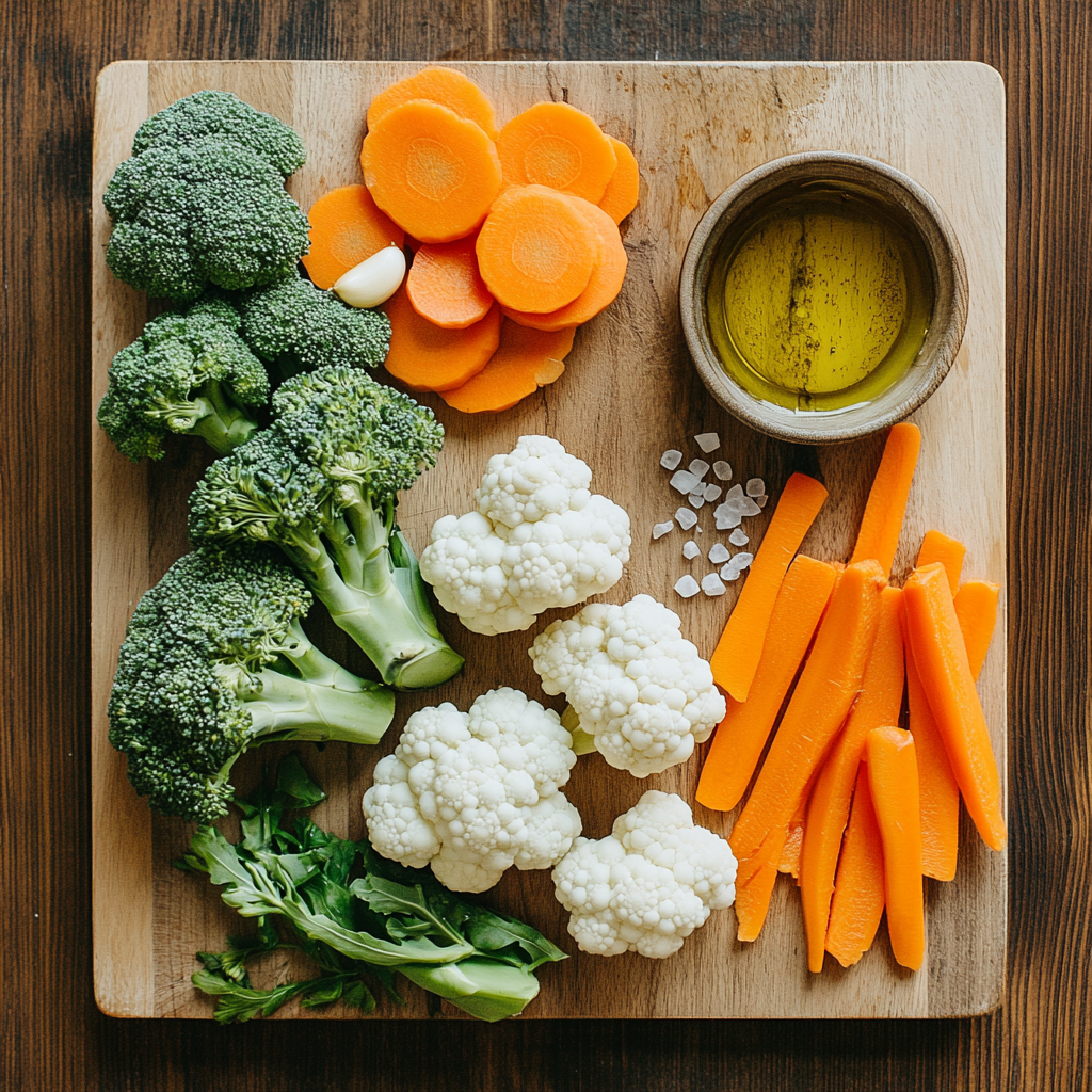 broccoli carrot and cauliflower recipe