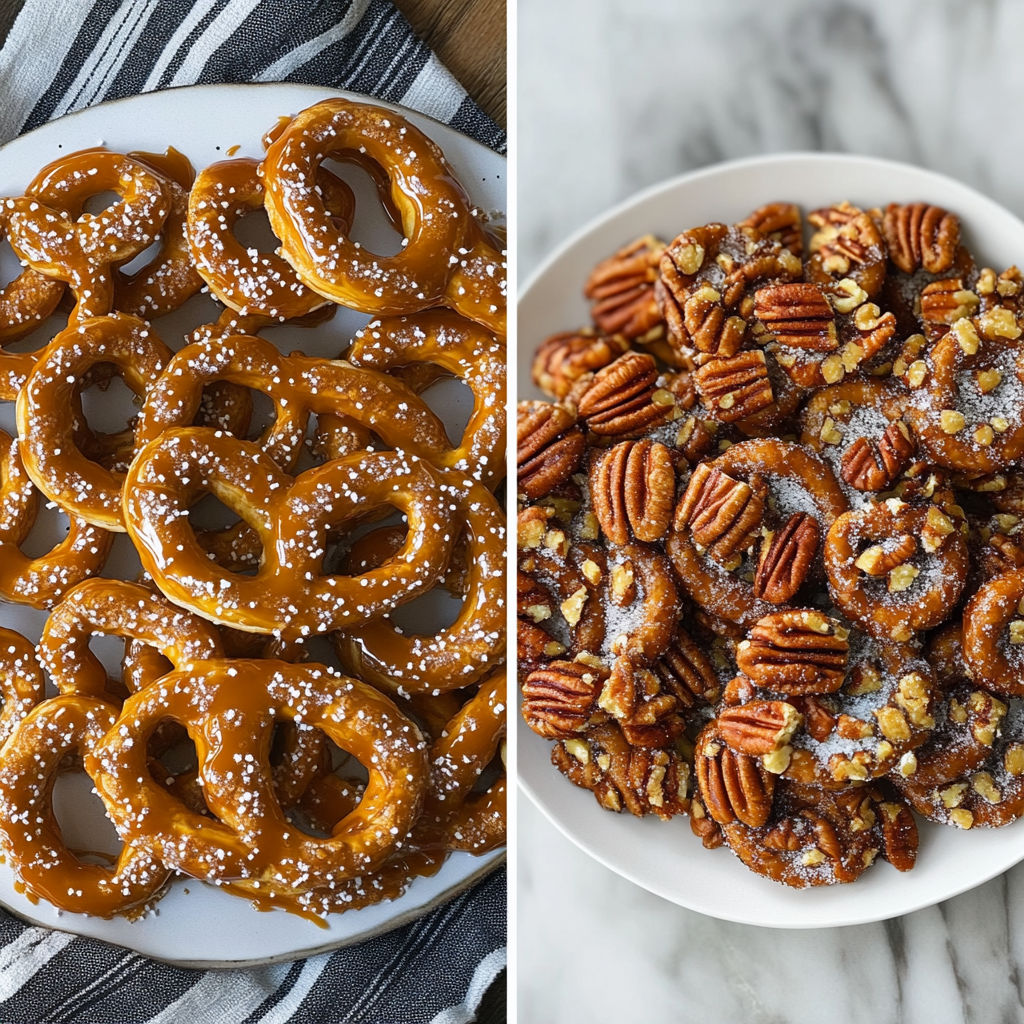 candied pretzels recipe