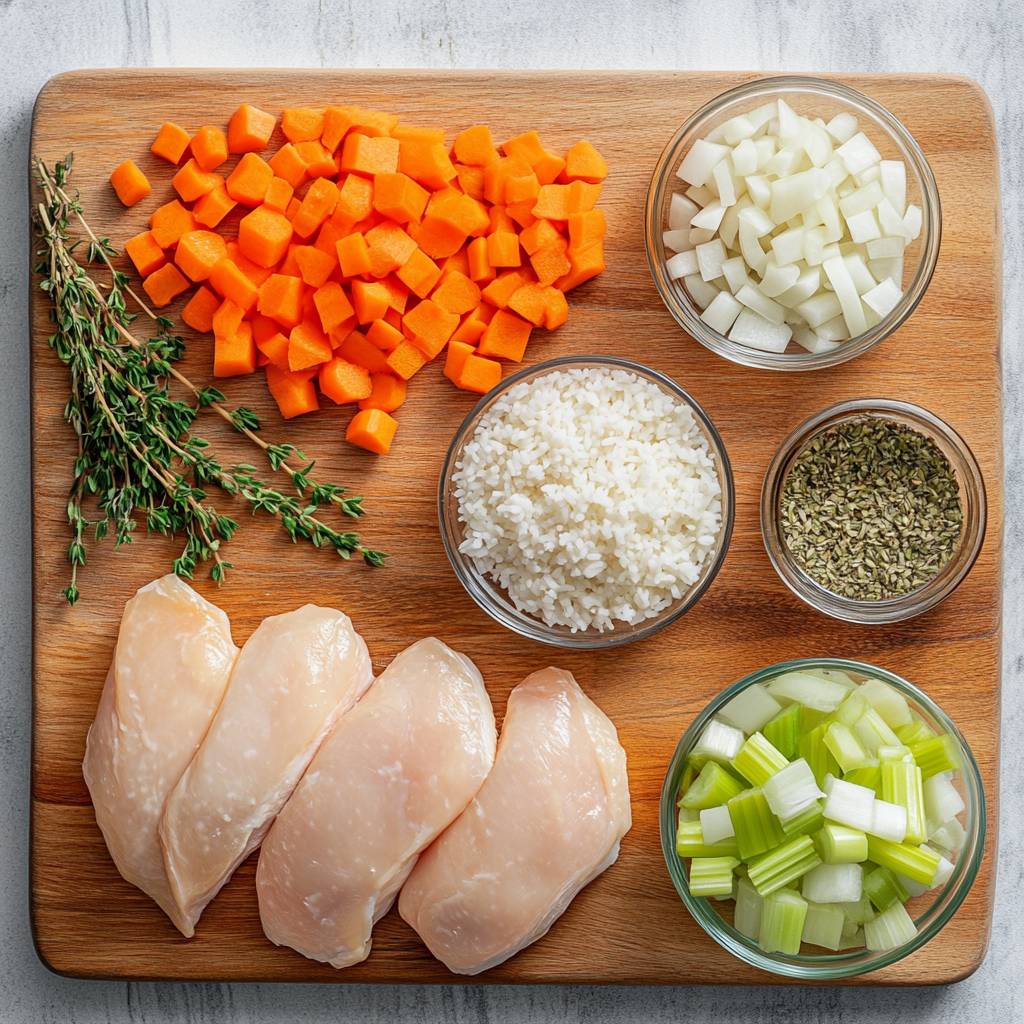 demos chicken and rice soup recipe